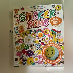 Sticker Bomb Book with Holographic Stickers